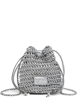 Bimba y Lola woven mini bag - Silver