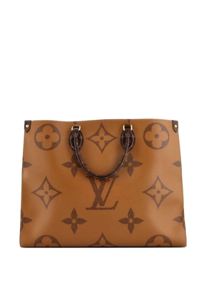 Louis Vuitton Pre-Owned OnTheGo Reverse Monogram Giant GM tote bag - Brown