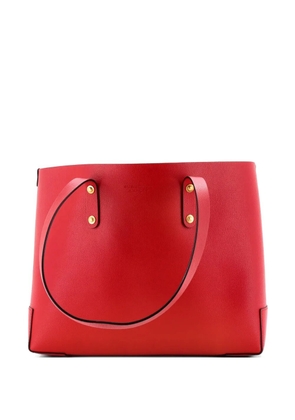 Burberry Pre-Owned Crest Shopping Leather Large tote bag - Red