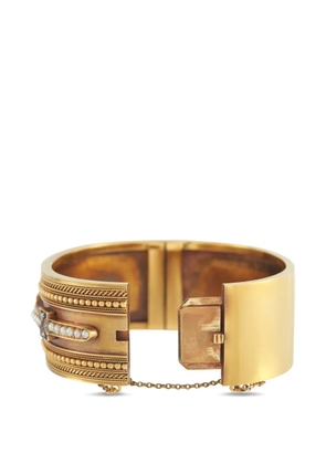 LB Exclusive wide-band pearl bracelet - Gold