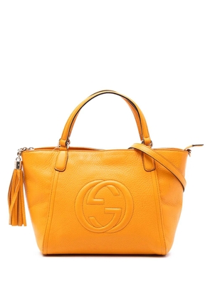 Gucci Pre-Owned 2016-2025 Small Calfskin Soho Cellarius satchel - Yellow