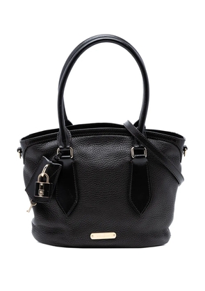 Burberry Pre-Owned 2000-2017 Grainy Calfskin satchel - Black