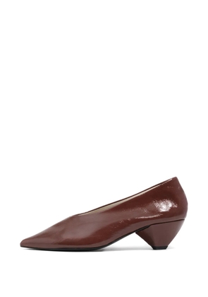 Bimba y Lola pointed-toe pumps - Brown