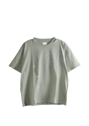 ROA print T-shirt - Green