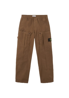 Stone Island Compass-badge trousers - Brown