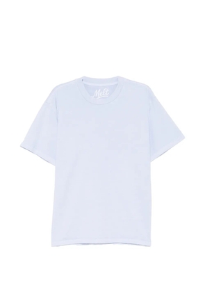 Melt cotton T-shirt - Blue