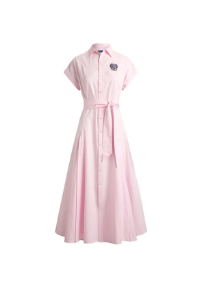 Polo Ralph Lauren striped A-line shirtdress - Pink