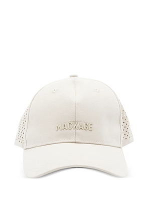 Mackage perforated baseball cap - Neutrals