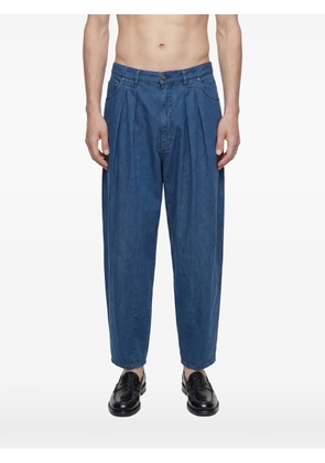 Hed Mayner pleated jeans - Blue