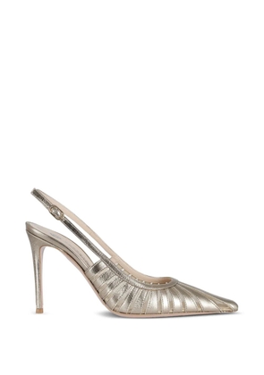 Roberto Festa Ade metallic leather pumps - Gold
