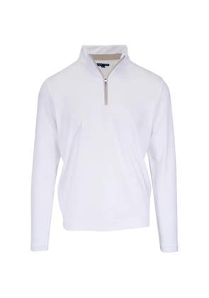 Peter Millar Albatroz zip collar sweatshirt - White