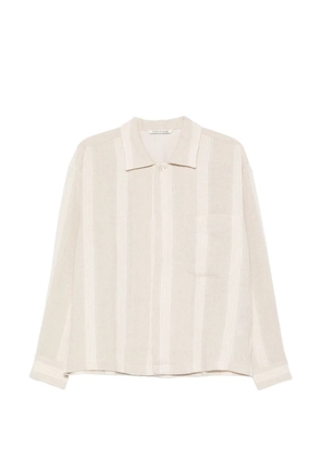 A Kind of Guise Rumba striped pocket shirt - Neutrals