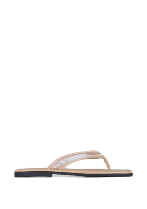 Veronica Beard clear strap sandals - White