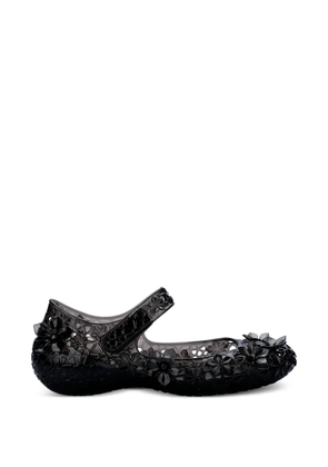 Melissa x Susan Fang Luna Bloom ballet flats - Black