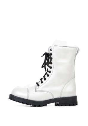 WOW lace-up boots - Silver