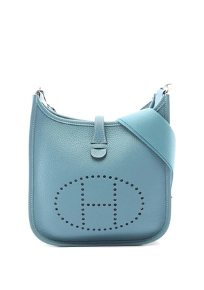 Hermès Pre-Owned 2026 Evelyne 23 leather shoulder bag - Blue