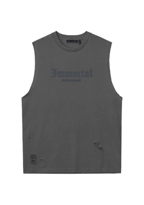 FIVE CM distressed tank top - Grey