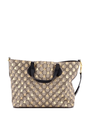 Gucci Pre-Owned Convertible Soft Printed GG Coated Canvas Small tote bag - Black