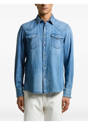 Peserico pocket shirt - Blue