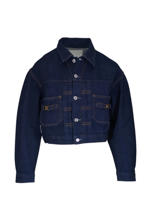 Citizens of Humanity buckle denim jacket - Blue