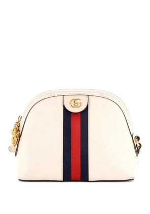 Gucci Pre-Owned Ophidia Dome Shoulder Bag Leather Small crossbody bag - White