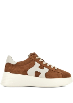 Hogan Rebel platform sneakers - Brown