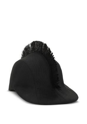 Stephen Jones fringed hat - Black
