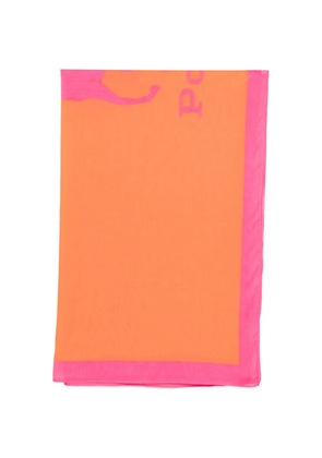 Polo Ralph Lauren logo-print pareo - Orange