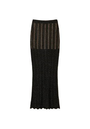 TWINSET knitted maxi skirt - Black