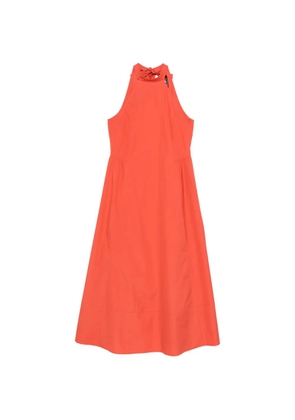 Pennyblack halterneck midi dress - Orange