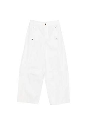 YERSE barrel-leg trousers - White