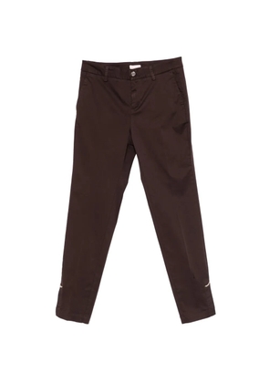 LIU JO embellishment trousers - Brown