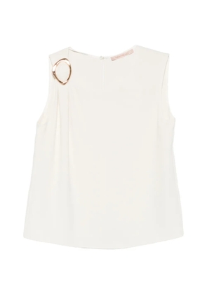 Pennyblack ring-detail blouse - Neutrals