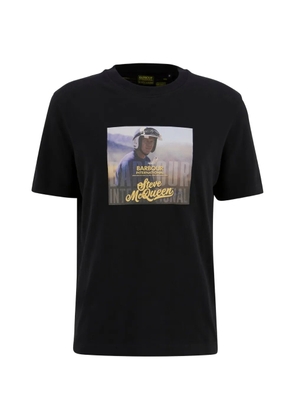 Barbour photographic-print T-shirt - Black