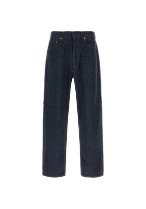 Nanamica belt-loops jeans - Blue