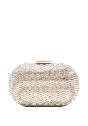 TWENTY FOURHAITCH Sunrise embellished clutch bag - Gold