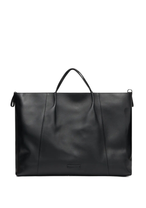 Fabiana Filippi top-handle leather tote bag - Black
