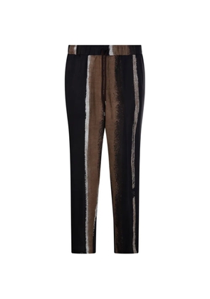 Costumein striped trousers - Black