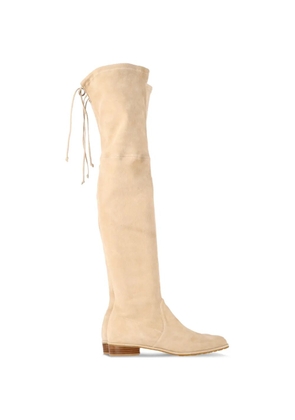 Stuart Weitzman lowland over-the-knee boots - Neutrals