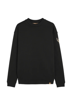 LIVE embroidered-detail sweatshirt - Black