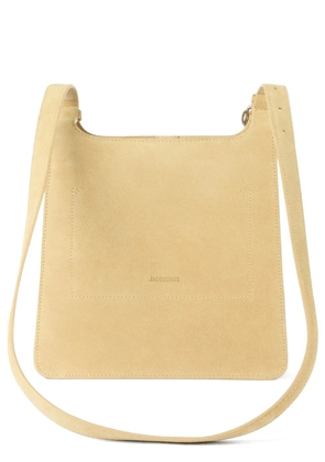 Jacquemus buckle-detail messenger bag - Neutrals