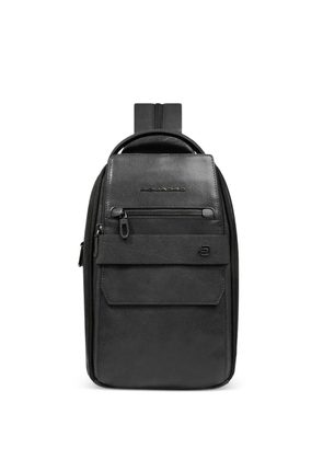 PIQUADRO zip-fastening backpack - Black