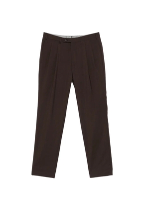 Corneliani pleated trousers - Brown