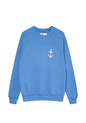 LA PAZ logo-detail sweatshirt - Blue