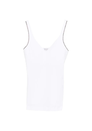 Brunello Cucinelli V-neck vest - White