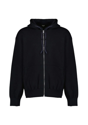 FENDI zip hoodie - Blue