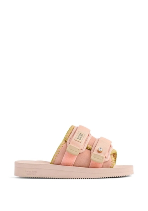 Forte Forte x Suicoke touch-strap sandals - Pink