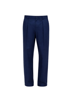 A.P.C. Renato pleated trousers - Blue