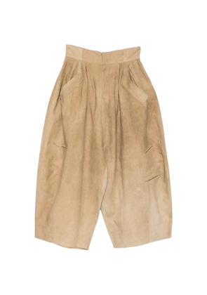 Niccolo Paqualetti Luna pocket trousers - Neutrals