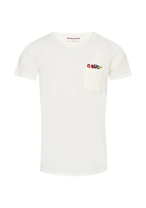 Orlebar Brown chest-pocket embroidered T-shirt - White